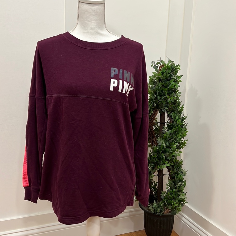 Pink Victoria Secret Long Sleeve Tee